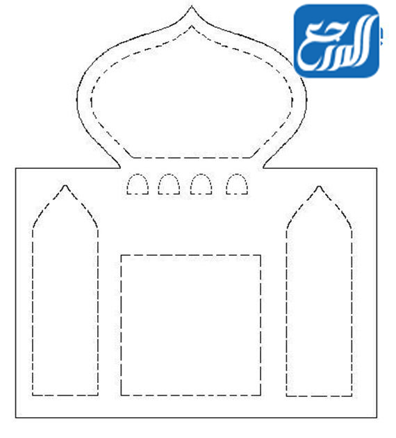 زينة رمضان جاهزة للطباعة باترونات مفرغة