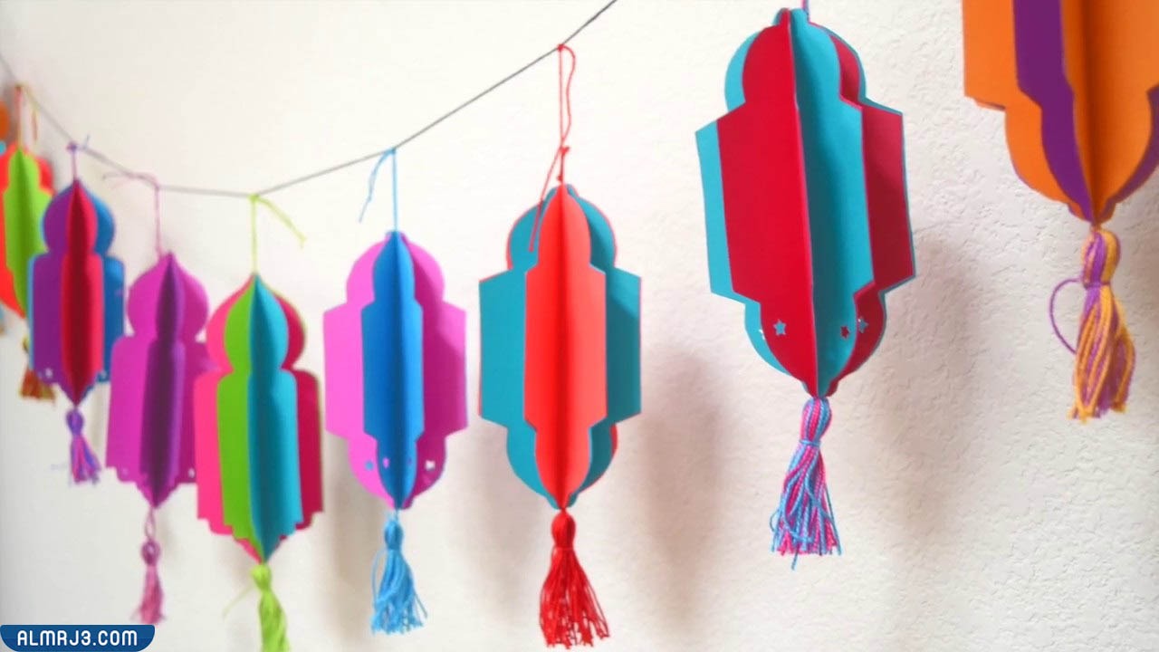 صناعة الصناديق الورقية بأشكال رمضان