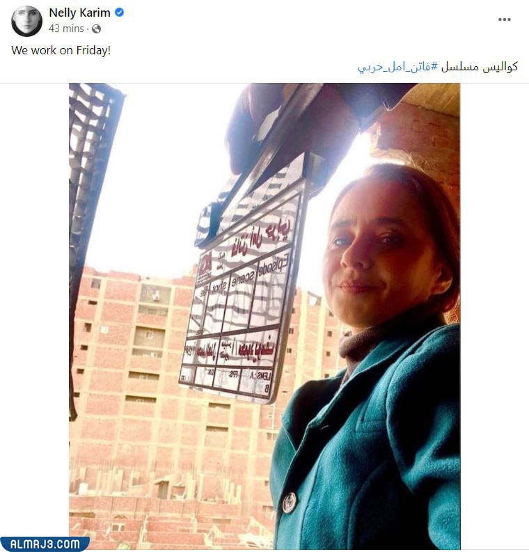 صور من كواليس مسلسل فاتن أمل حربي