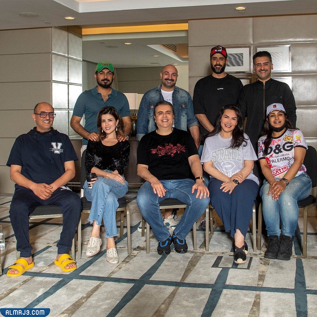 صور من كواليس مسلسل من شارع الهرم إلى المسيلة