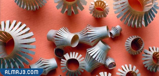 طريقة عمل زينة رمضان بالورق الكتب