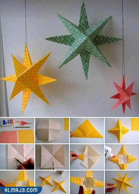 طريقة عمل زينة رمضان في البيت بالصور 2022