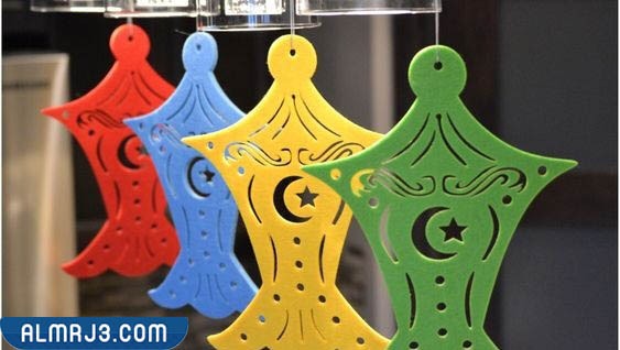 طريقة عمل زينة رمضان بالفوم