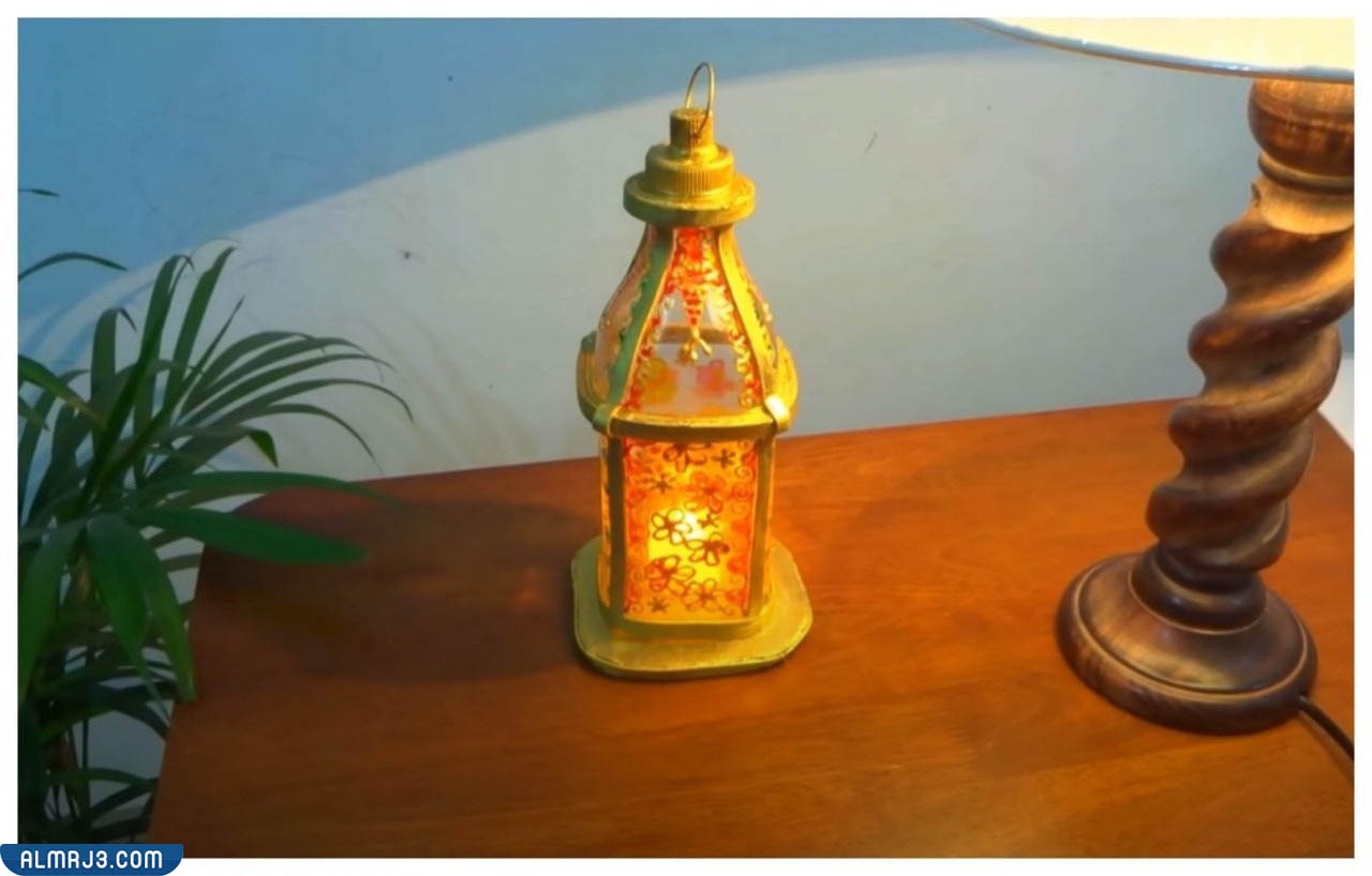 طريقة عمل فانوس رمضان بطريقة سهلة 1