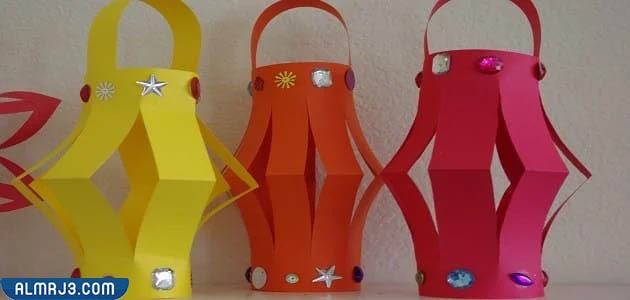 طريقة عمل فانوس ملون