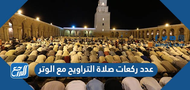 عدد ركعات صلاة التراويح مع الوتر