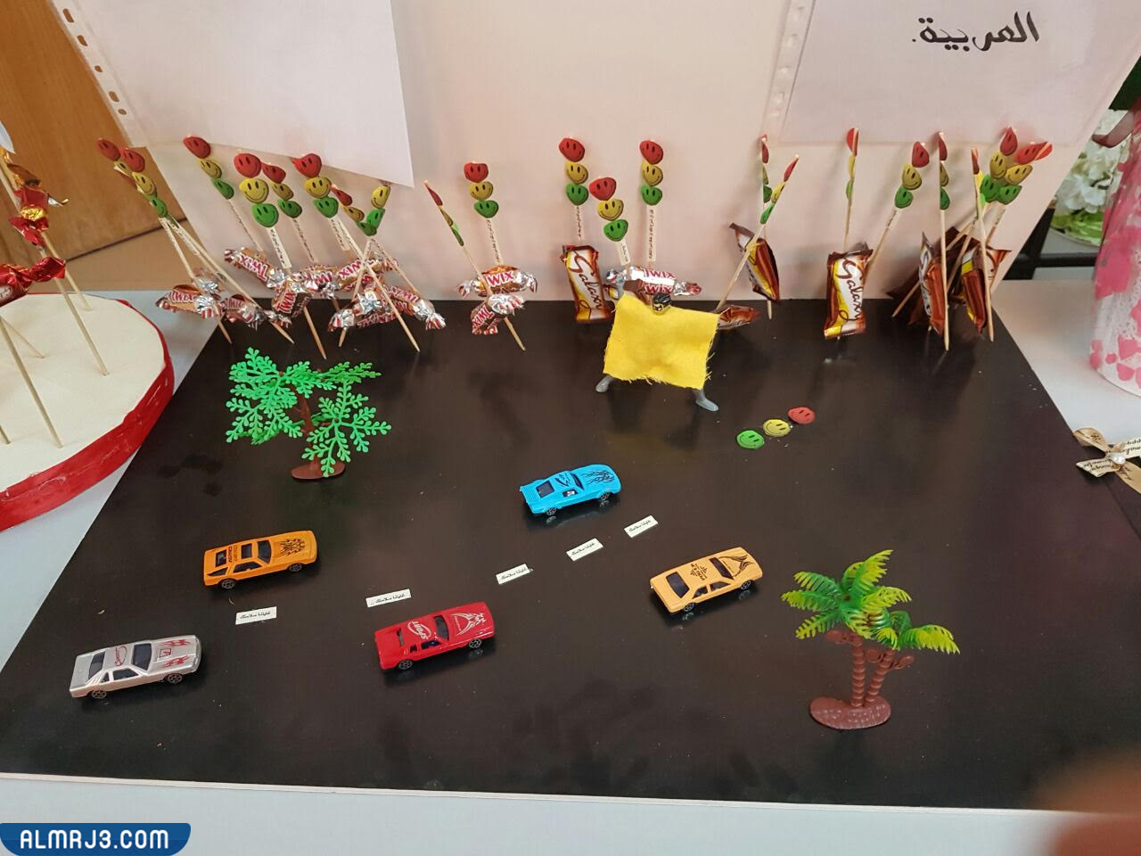 عمل فني عن اسبوع المرور الخليجي