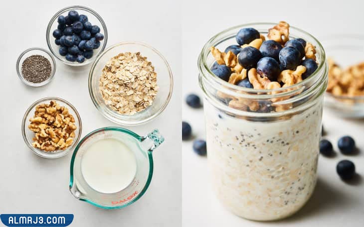 عنبية الجوز والشوفان