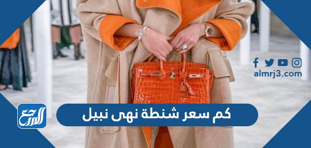 كم سعر شنطة نهى نبيل