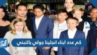 كم عدد ابناء انجلينا جولي بالتبني