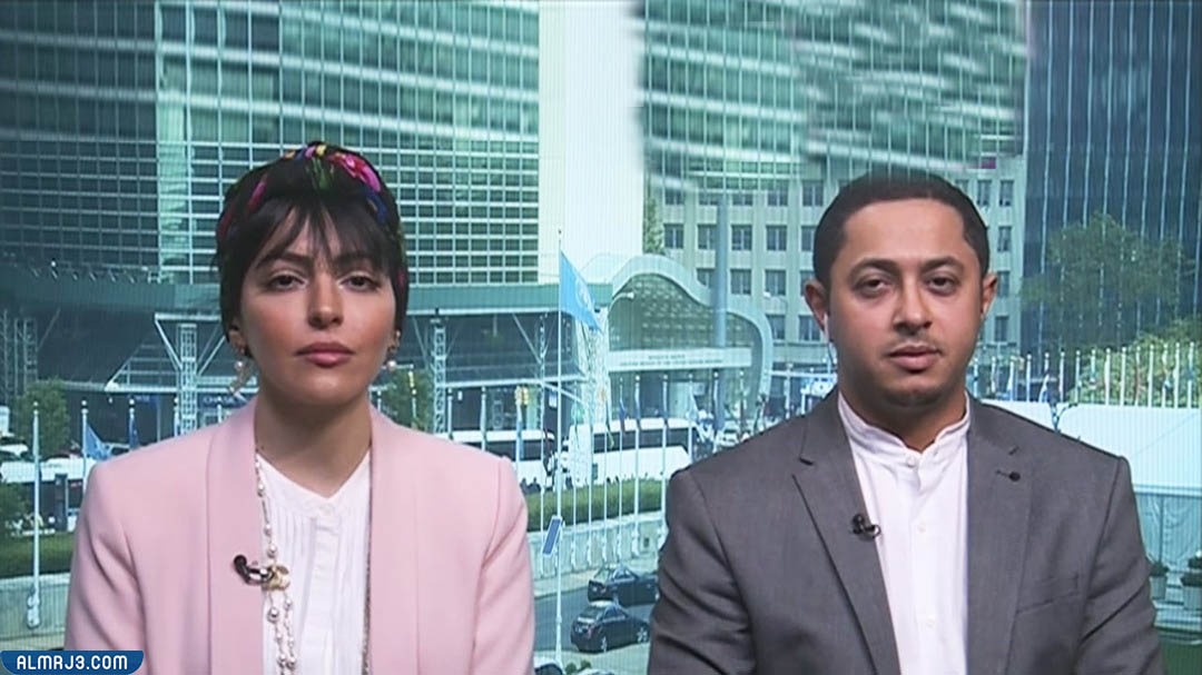 ملاك الحسيني وزوجها