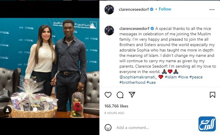 ما هي ديانة كلارنس سيدورف