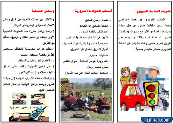 مطويات عن أسبوع المرور الخليجي