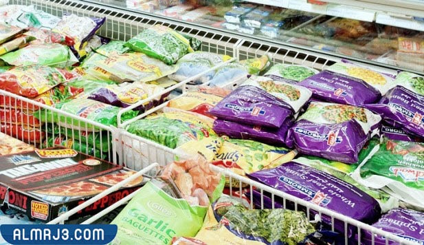 الأطعمة المجمدة