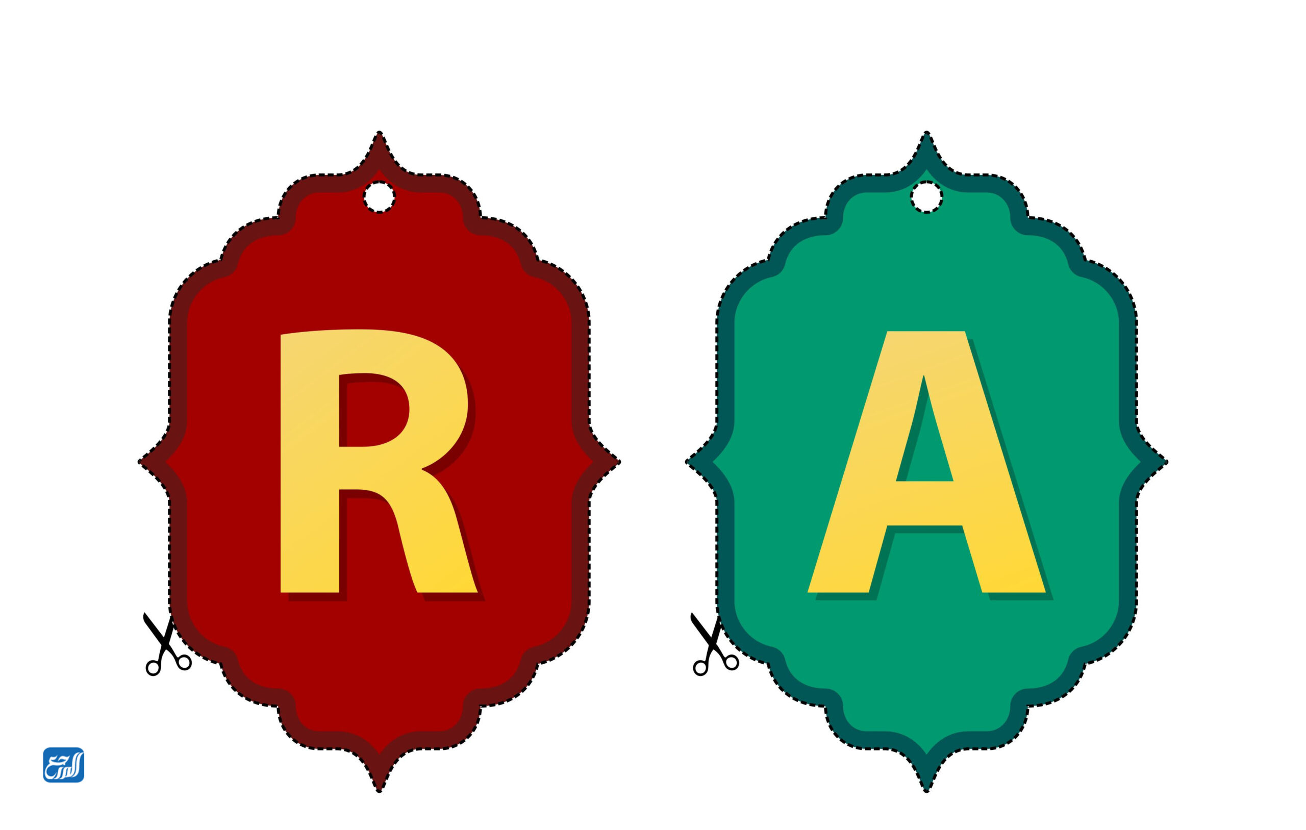 ملصقات زينة رمضان 2022