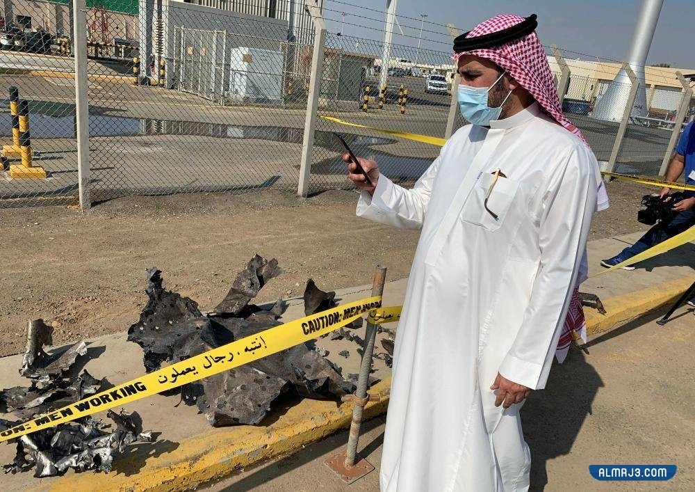 موقع حريق مستودعات أرامكو في جدة بالصور