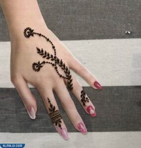 نقشة ورق الشجر