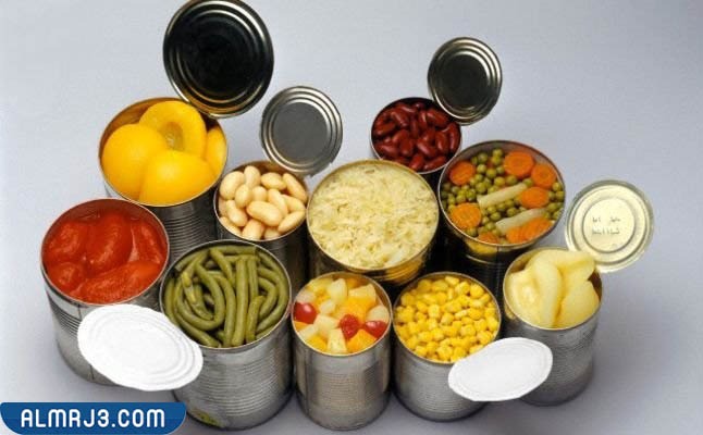 ورقة مقاضي رمضان من الأكلات المحفوظة