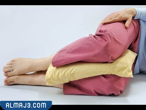 وضعية الوسادة بين الركبتين