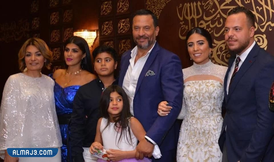 صور ماجد المصري مع عائلته
