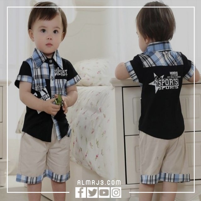 أطقم العيد للأولاد موردن بالصور