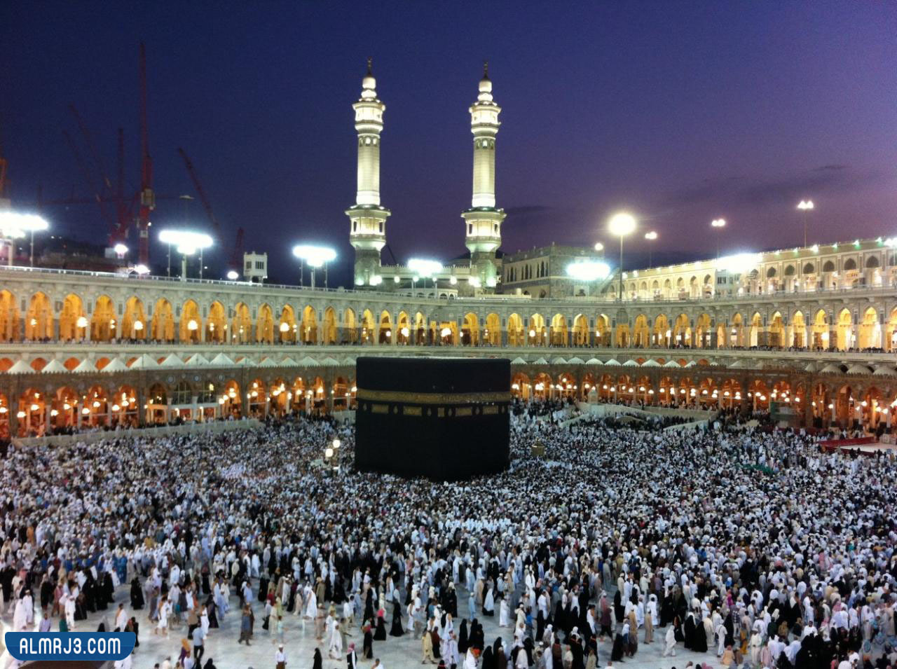 أفضل التصماميم للتهنئة بالحج والعمرة 2022