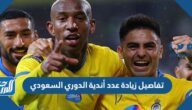 تفاصيل زيادة عدد أندية الدوري السعودي