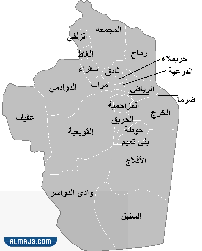 محافظات المنطقة الشرقية