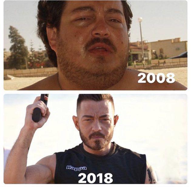 صور أحمد زاهر قبل وبعد