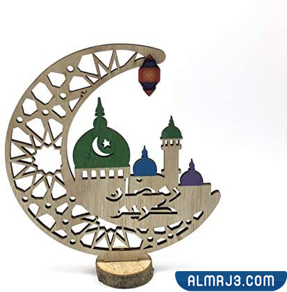 صور مجسمات هلال رمضان