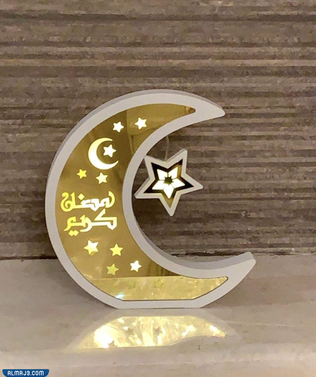 صور مجسمات هلال رمضان