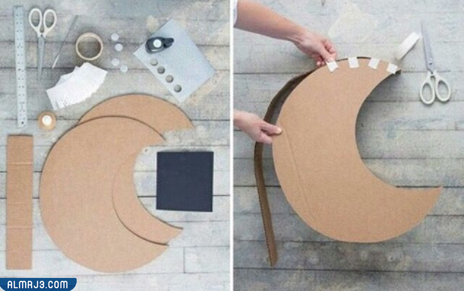 صور مجسمات هلال رمضان