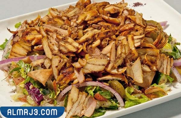 طريقة صينية الشاورما بالدجاج