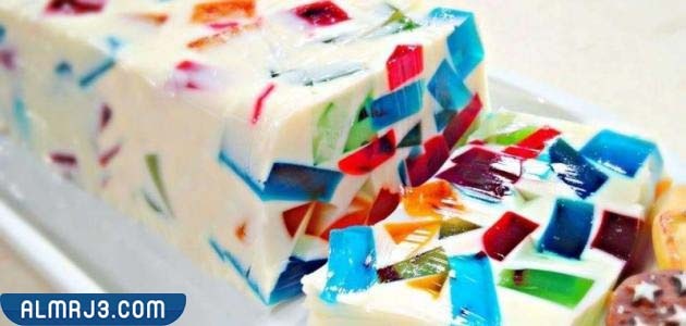 طريقة عمل جلي موزاييك