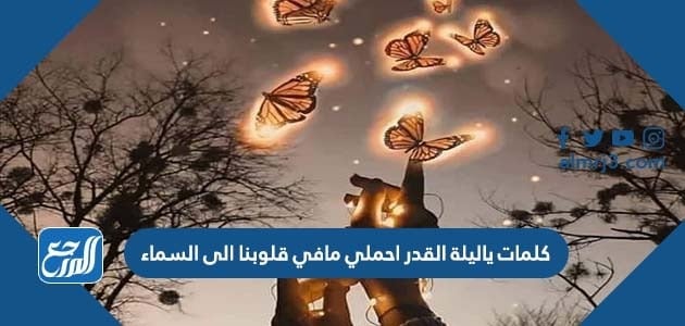 كلمات ياليلة القدر احملي مافي قلوبنا الى السماء