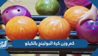كم وزن كرة البولينج بالكيلو