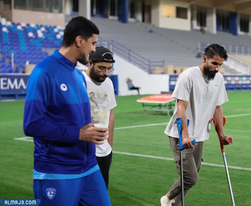 ما هي إصابة صالح الشهري لاعب الهلال