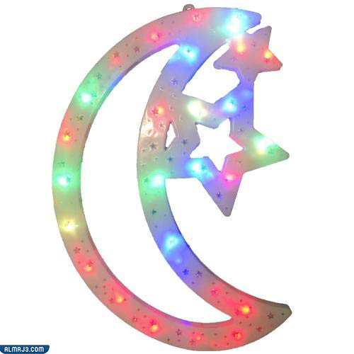 مجسم هلال رمضان كبير