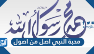 محبة النبي اصل من اصول