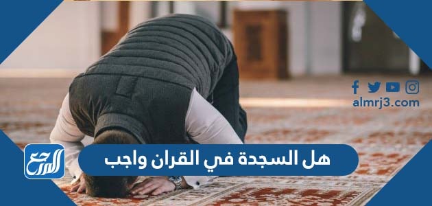 هل السجدة في القران واجب
