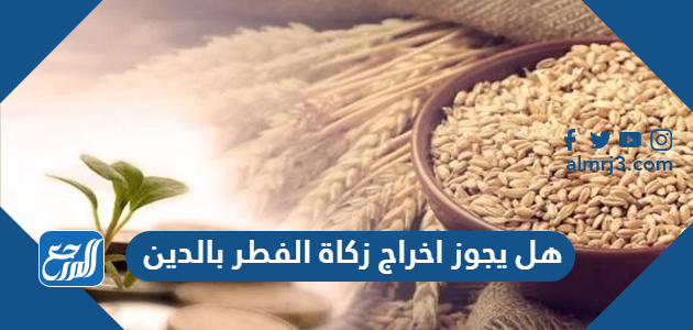 هل يجوز اخراج زكاة الفطر بالدين