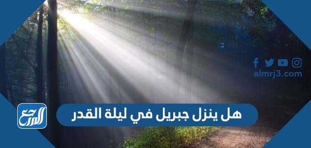 هل ينزل جبريل في ليلة القدر