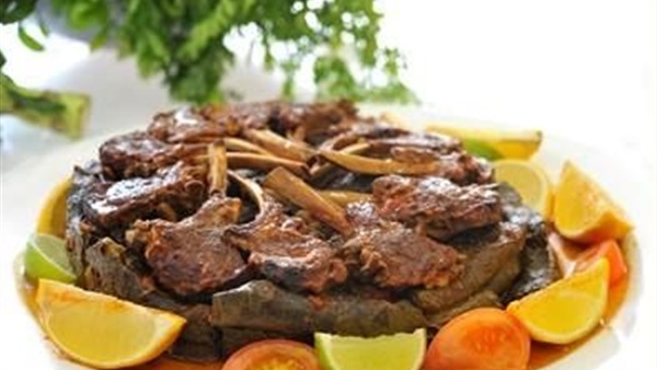 ورق العنب مع الريش