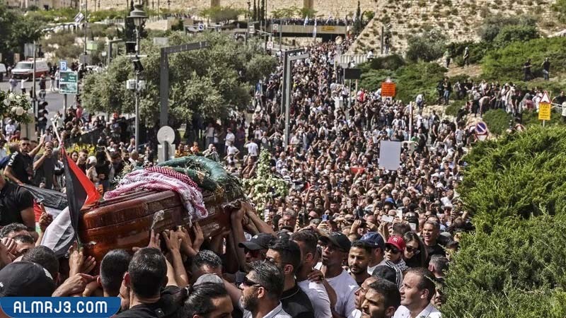 دفن شيرين أبو عقل