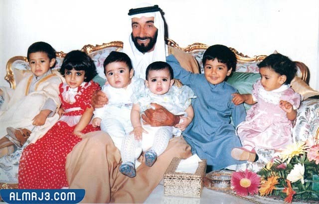 من هم أبناء الشيخ خليفة بن زايد؟