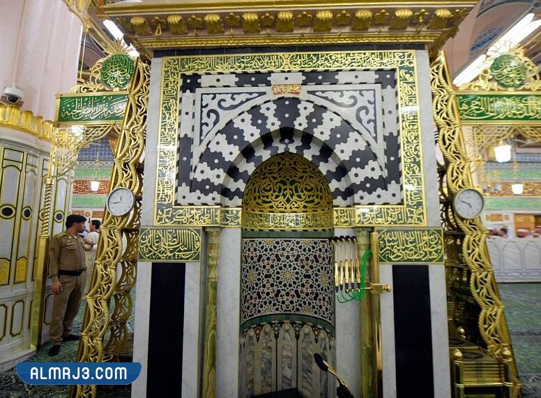 صور الروضة الشريفة من الداخل