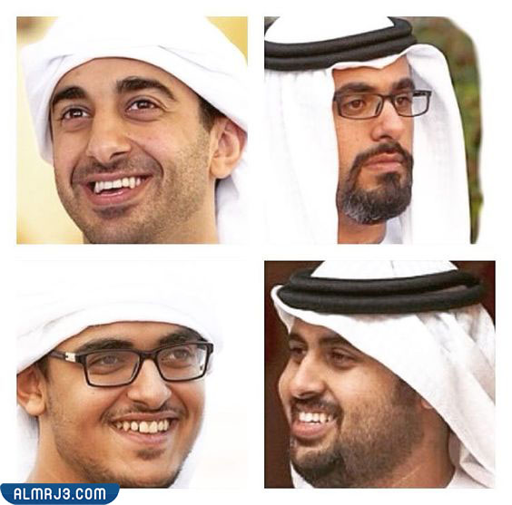 صور أبناء الشيخ محمد بن زايد