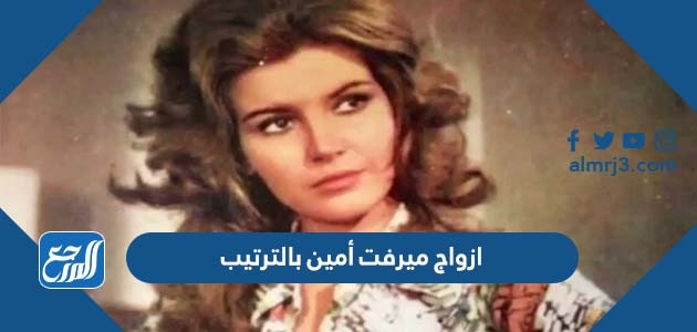 أزواج ميرفت أمين بالترتيب