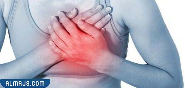 أعراض غازات البطن المسببة لآلام القلب