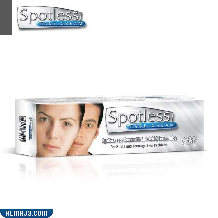  خلطة كريم سبوتلس للتفتيح